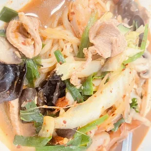 a closeup of a plate of food