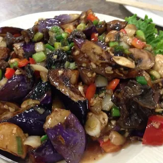 Eggplant with Garlic Sauce