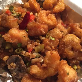 Dry-Fried Shrimp