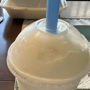 Coconut Smoothie Bubble Tea