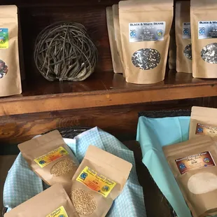 Beans and flours
