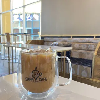 Iced Sana'a Latte