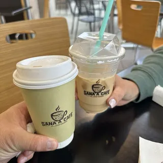 Iced White Mocha Latte