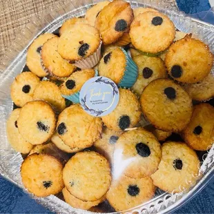 blueberry muffins