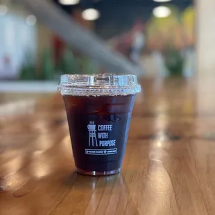 Lavender Cold Brew - love their purpose of giving second chances to people