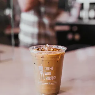 Iced latte