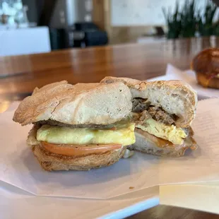 Vegan Breakfast Sammy