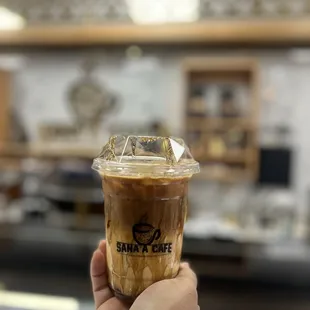 My delicious coffee Yemeni Iced Latte