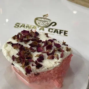Rose Milk Cake
