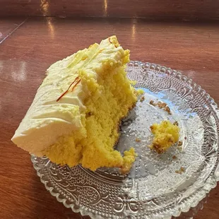 Saffron Milk Cake