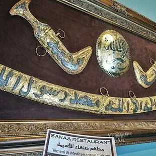 a sign for a restaurant