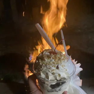 Oreo sundae