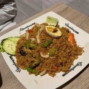Spicy Mint Fried Rice