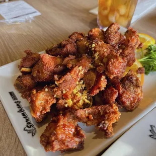 Pork Rib Fried Chunks