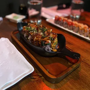 One of the vegan rolls- forgot the name