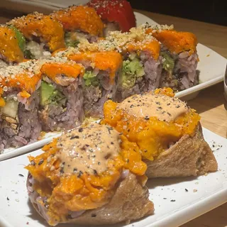 Large Vegan Rainbow Roll