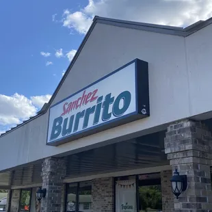 the front of a burrito restaurant