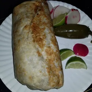 Carne Asada Burrito Supreme