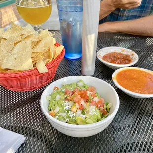 Chips, salsa and guacamole!