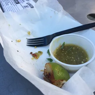 Calabaza y Elote Tacos Lunch Plate