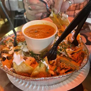 Carnitas nachos