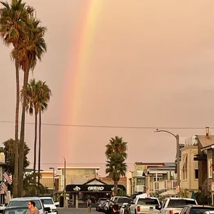 The end of the rainbow isn't a pot of gold. It's Sanchos tacos!!