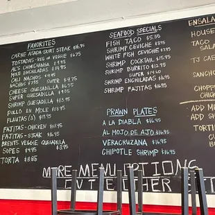 Menu part 2 as of 4/8/2021