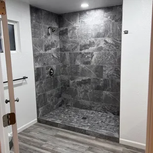 Walk in shower