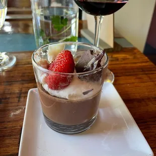chocolate parfait dessert