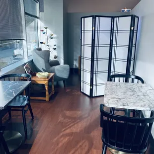  view of the dining room
