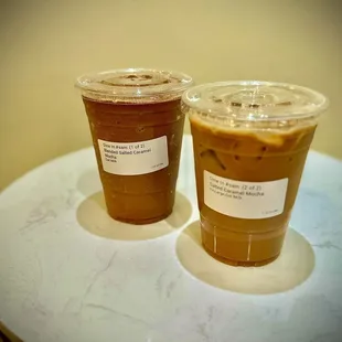 Somethings changed in their formula. You can tell with the cups. But it's not as good as we remembered.