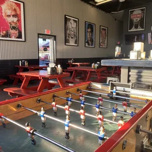 Free Foosball table play