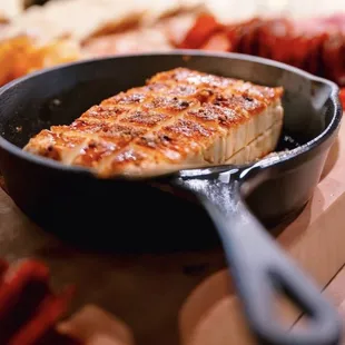 Smoked Cream Cheese Appetizer with Honey Drizzle. It was delicious!