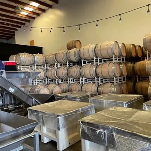 Barrel room