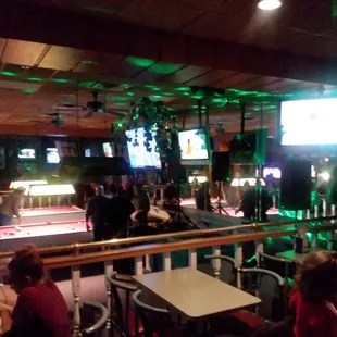 people sitting at tables