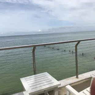 View from the balcony.