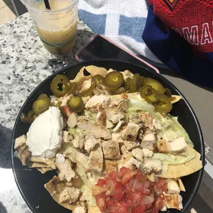 Chicken nachos!!!! Gone in 60 seconds