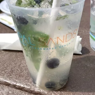 Blueberry mojito
