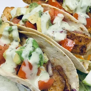Baja fish fish tacos