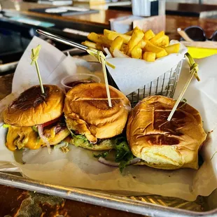 Filet mignon sliders