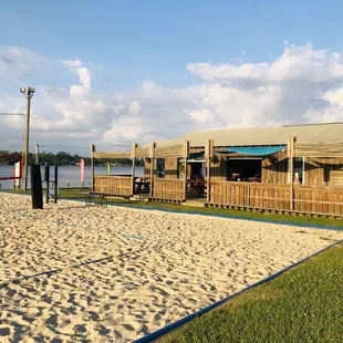 sand bar on false river