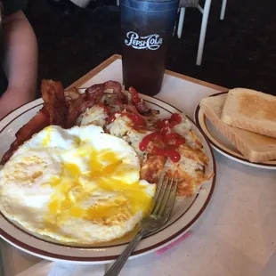 Three country fresh eggs