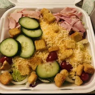 My Chef Salad To- Go - yum!