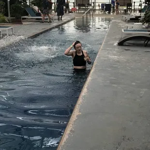Main pool in the Greenhouse