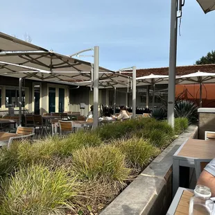 Outside sitting area