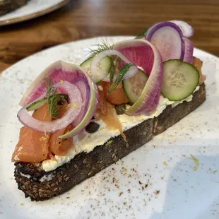 Salmon Toast