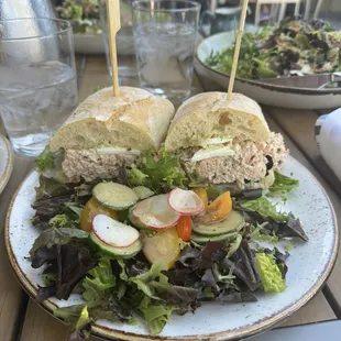 Salmon Salad Sandwich