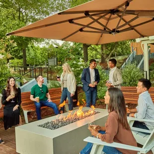 sushi and sashimi, outside