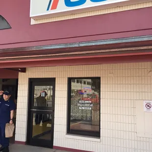 Frontage next to the Coast Guard Exchange.