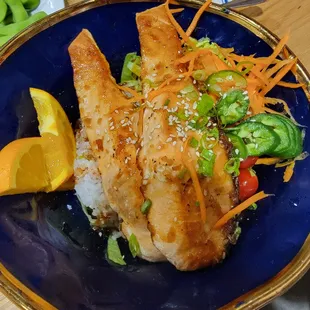 Korean Salmon Bowl